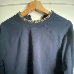 Women’s JCrew Cute Navy Sweatshirt